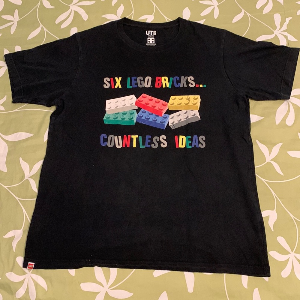 “Six Lego Bricks, Countless Ideas”
